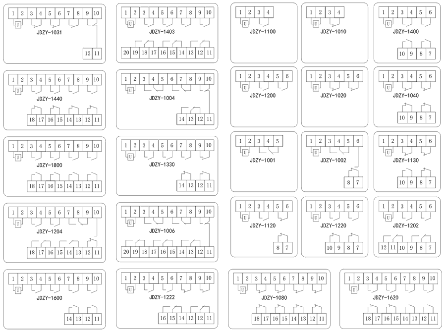 JDZY-1403内部接线图